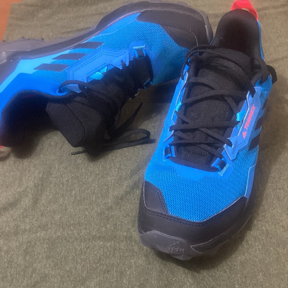 Adidas Terrex Trail Running shoes.